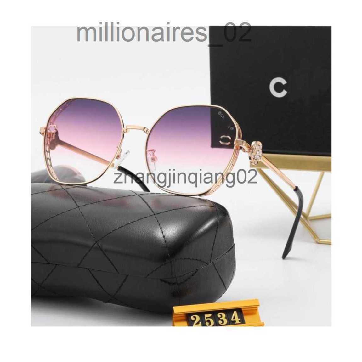 

Designer Channel Sunglass Cycle Luxurious Fashion Sport Sunglasses Men Women Vintage Baseball New Camellia Casual Versatile Anti UV Summer Glasses