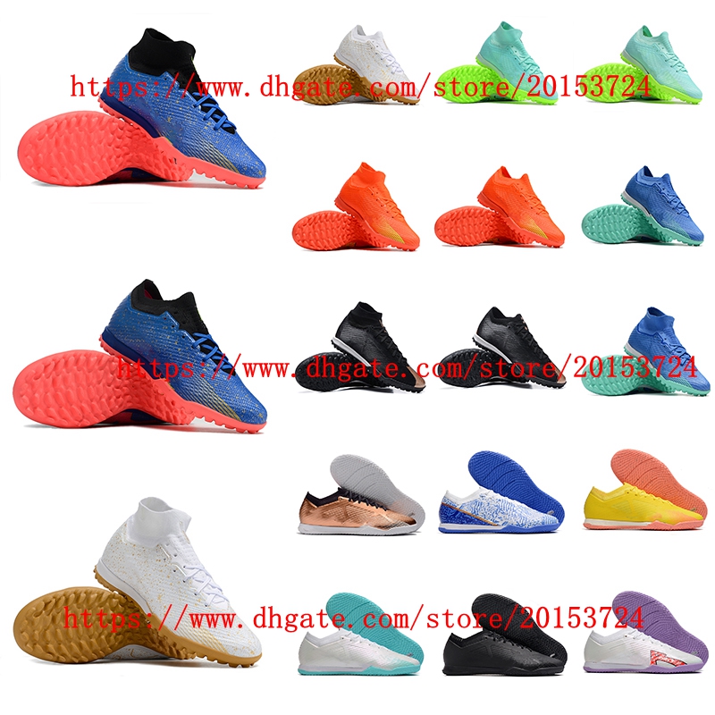 

Soccer Shoes Zoomes Mercurial Vapores XV Elite TF IC Indoor Football Shoes Men Futsal Sports Sneakers Cleats, As picture 17