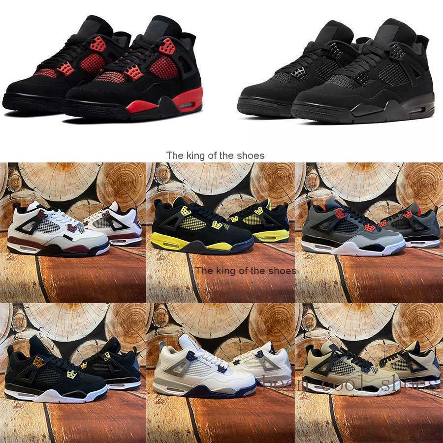 

J4s OG2023 OG Jordens 4 Jumpman 4s men women Basketball shoes white oreo black cat university blue sail metallic purple bred shimmer cactus jack, 38