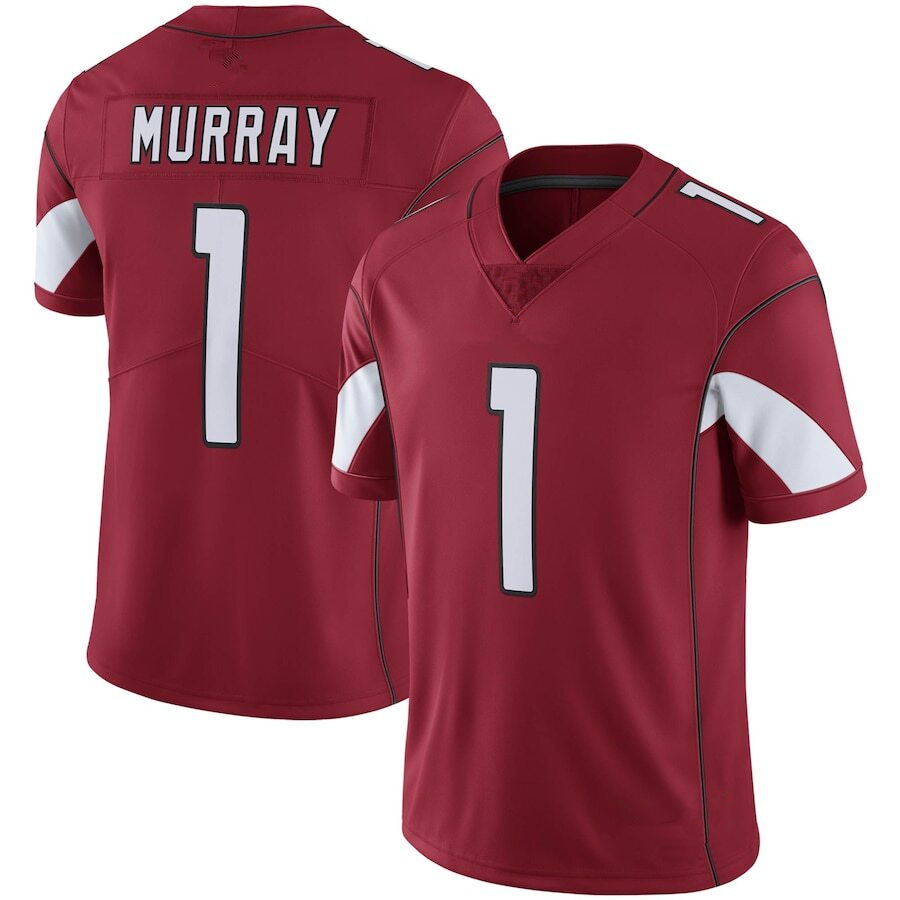 

1 Kyler Murray Budda Baker Football Jerseys 10 DeAndre Hopkins 99 J.J. Watt 11 Larry Fitzgerald Marquise Brown Rondale Moore James Conner Zach Ertz Isaiah Simmons, Mens
