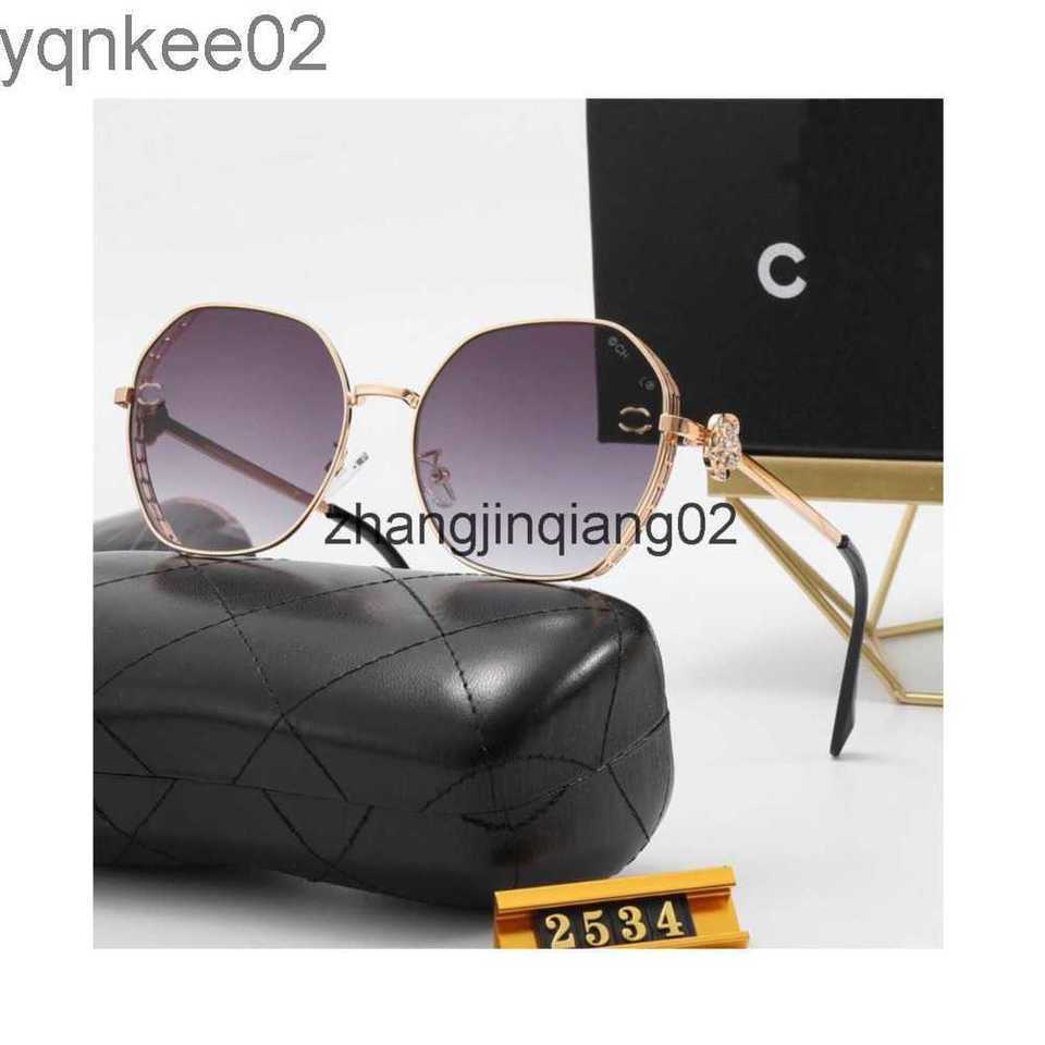 

Designer Channel Sunglass Cycle Luxurious Fashion Sport Sunglasses Men Women Vintage Baseball New Camellia Casual Versatile Anti UV Glasses