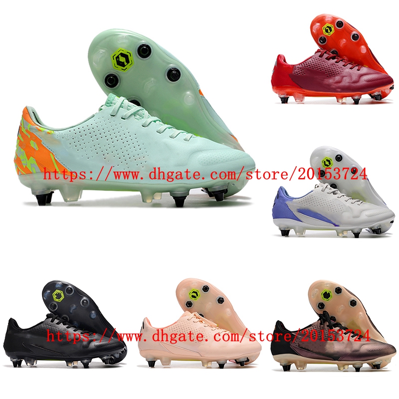 

Men Soccer Shoes Training Tiempo Legend 9 Elite SG Artificial Grass Football Boots Sports Training Cleats, As picture 1
