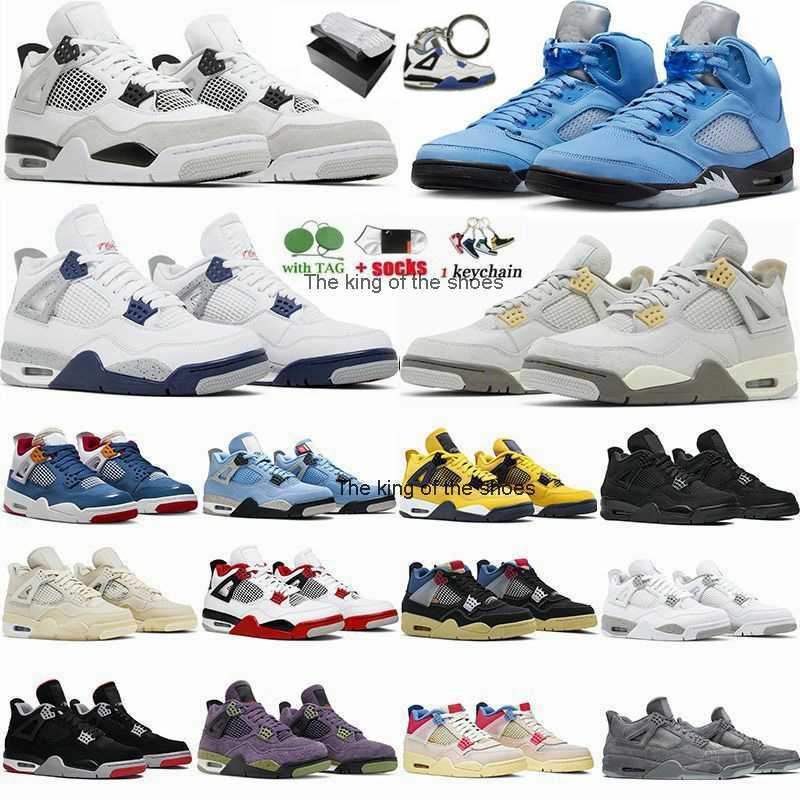 

J4s OG2023 OG Basketball Shoes 4 4S Military Black Midnight Navy Craft Photon Dust Pine Green Thunder Sail University Blue Violet Ore Jumpman IV