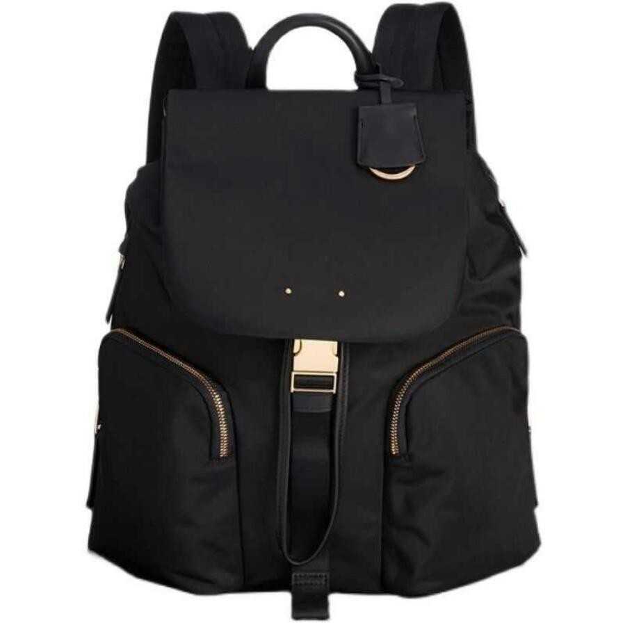 

Designer backpack laptop womens business leisure large capacity leather bag outdoor nylon computer backpacks for women travel bags, Black