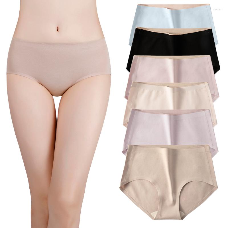 

Women's Panties 5pcs/Lot Womens Underwear For Woman Lingeries Women's Ladies Brief Breathable Lace Panty, Beige