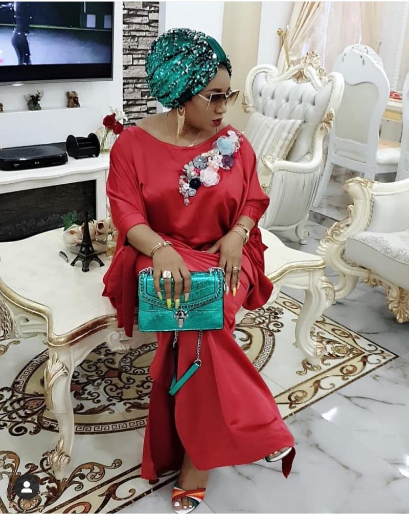 

Ethnic Clothing African Dresses For Women O-neck Applique Purple Color Muslim Summer Silk Clothes Dubai Turkey Free Size Dress Novelty Bouou