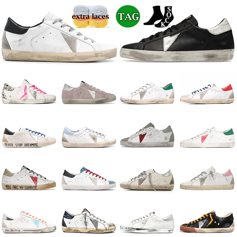 

Designer Italy Brand Women Goldens Gooses Shoes Superstar Sneakers Classic White Distressed Do-old Dirty Super Star Man Luxury 2023 Fashion Dhgate Casual Shoe, Item.29 black pink 36-40