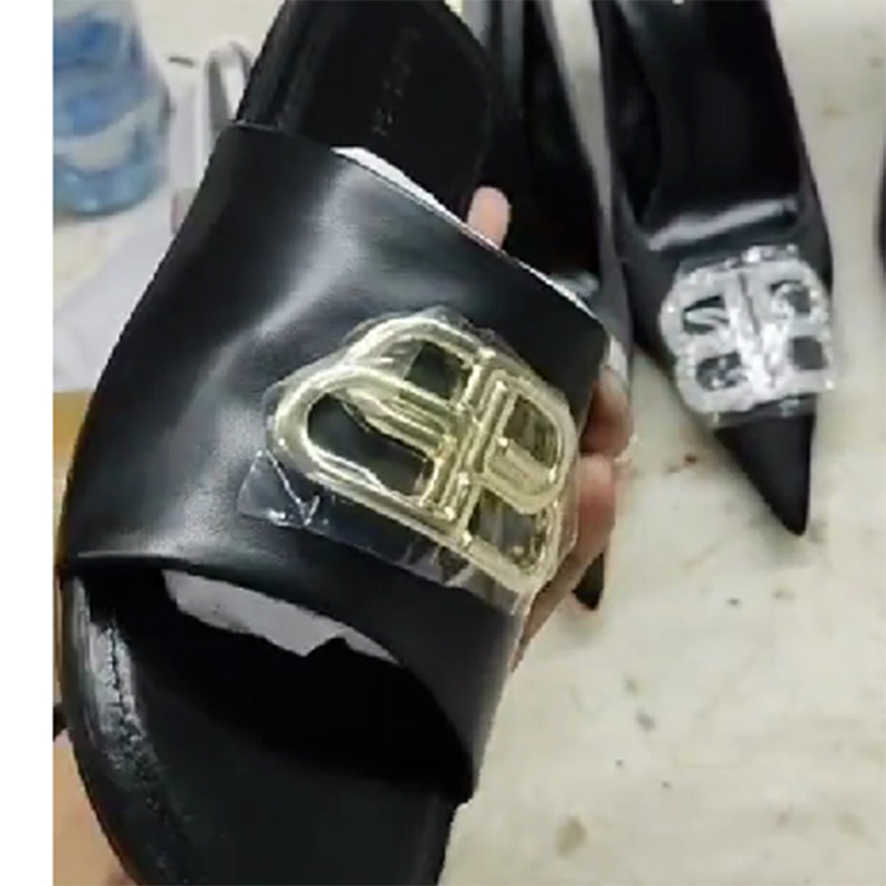 

slipper designer flats sandals sexy platforms for shoes, Black