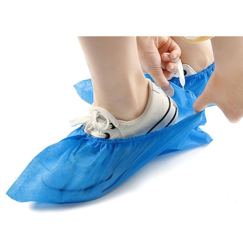 

Shoe Parts Accessories 100 Pcs Disposable Covers Dustproof covers Nonwoven Protection Overshoes for Women Men 230311