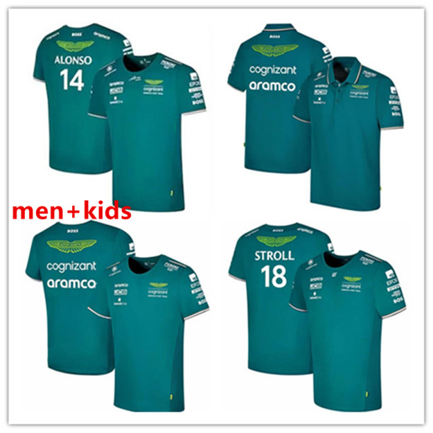 

Men kids T-Shirts Aston Martin Jersey T-shirt AMF1 2023 Official Mens Fernando Alonso T-Shirt Formula 1 Racing Suit F1 Shirt MOTO Motorcyc Tees 0228H23 S-5XL