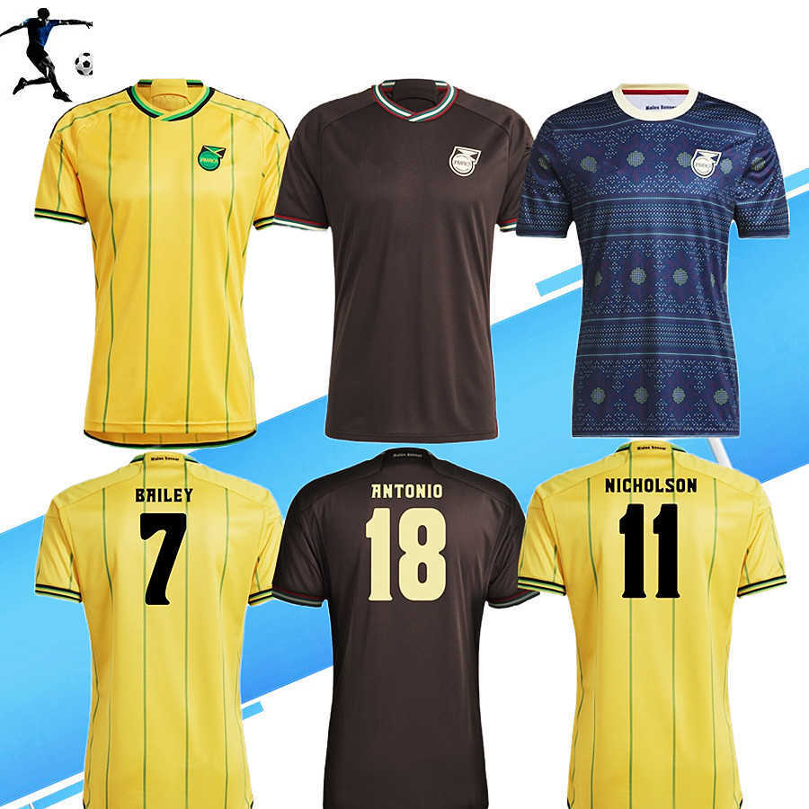 

2023 2024 Jamaicas soccer jerseys 23 24 national football team Bailey ANTONIO REID Nicholson LOWE MORRISON home away training shirt size S-3XL, 23 24 home jersey
