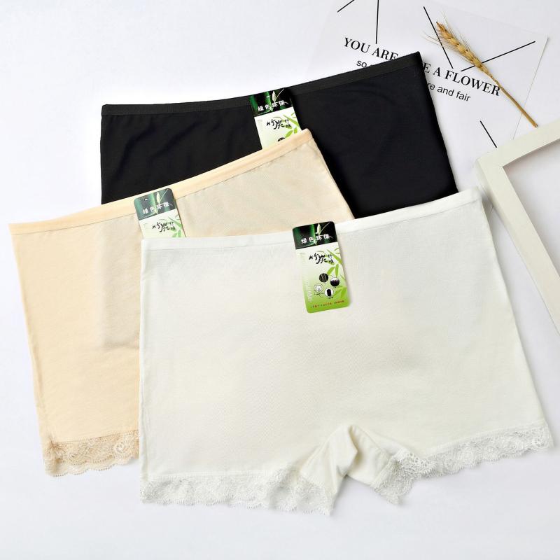 

Women' Panties Short Pants Women Boyshorts Female Safety Boxer Comfortable Ladies Healthy Lingerie UnderwearWomen, White lace
