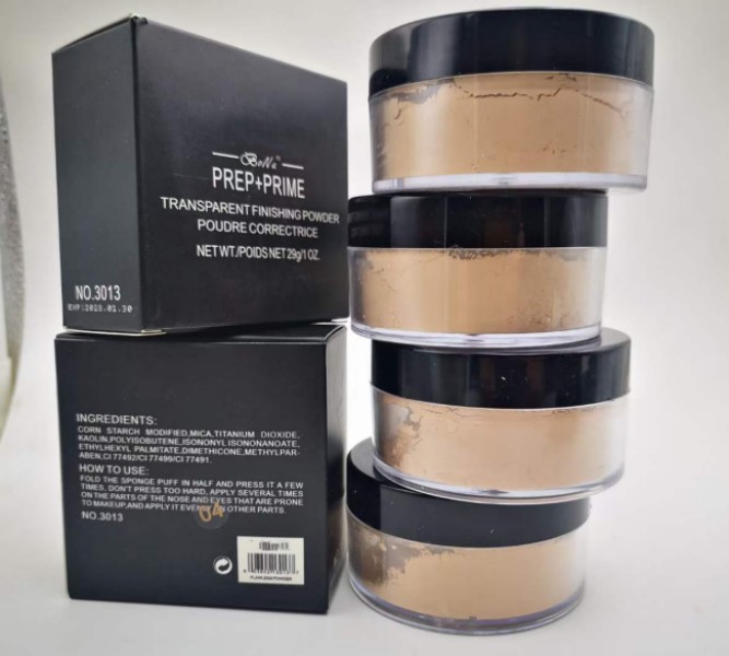 

NEW Brand Makeup TRANSPARENT FINISHING POWDER POUDRE CORRECTRCE 4 Color Selection 29G, Mixed color