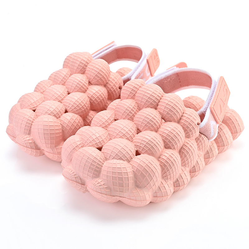 

Bubble Sandals Slides Slippers Close Toes Slippers Flip Flops with Elastic Band for Kids Boys Girls Toddler Children Beach Shoes Anti-Slip massage home Outdoor #3