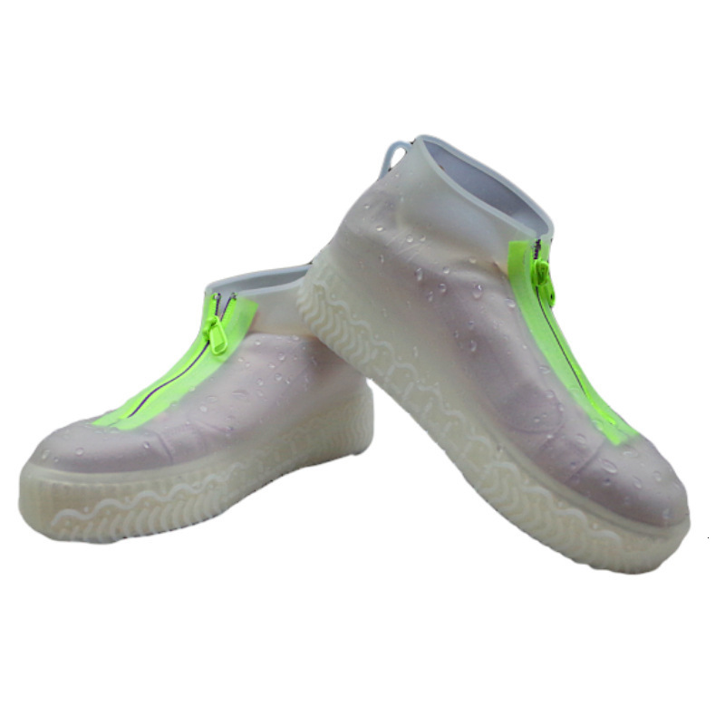 

Shoe Parts Accessories Zipper Rain Boots Waterproof Cover Silicone Unisex Outdoor Solid Nonslip WearResistant Reusable Easy Wearing uyi8 230311