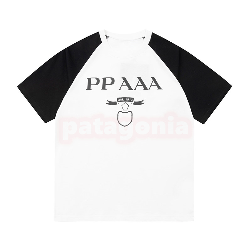 

Designer Men Womens T Shirt Mens Letter PrintingTees Couples Black White Contrast Color Summer Tops Size XS-L