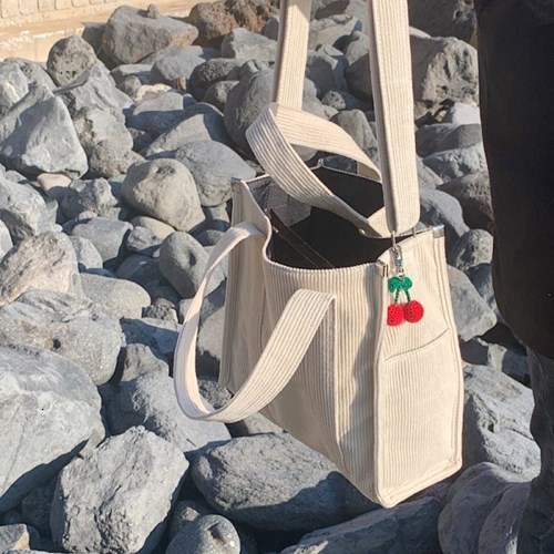 

Shopping Bags Women Corduroy Shoulder Tote Red Black Small Shopper For Girl Ladies Vintage Cloth Zipper Handbag Casual Messenger 230313, Style2 canvas