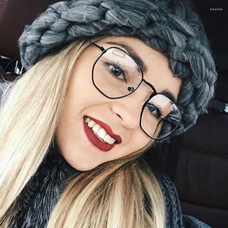 

Sunglasses Frames Hexagon Anti Blue Light Glasses Frame Men 2023Retro Myopia Optical Fake Eye Women Oculos Lunette De Vue Homme