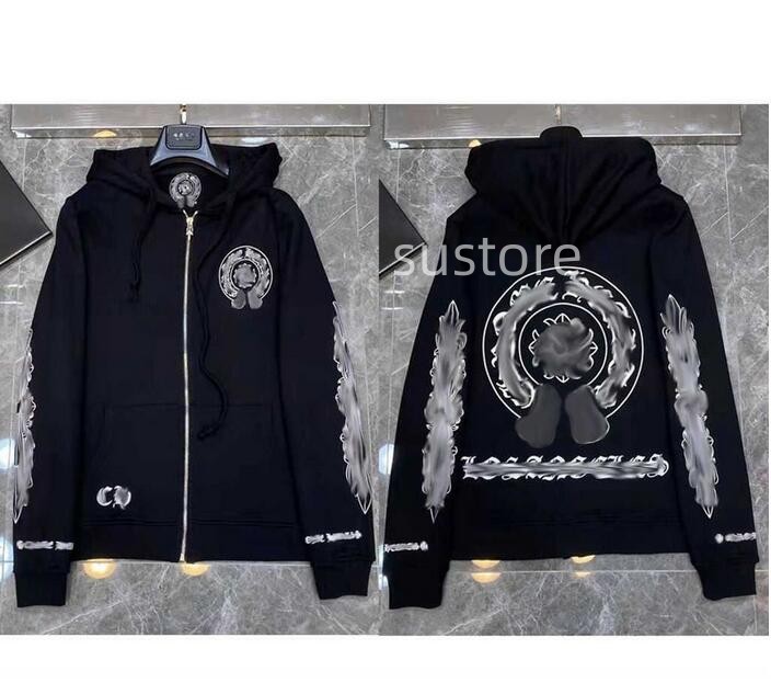 

Designer Mens Hoodies Designer Chrome Winter Sweatshirts Heart Hoodie Ch Long Sleeve Jacket Loose Coat Hooded Hoody Men Woman Hip Hop Chromees hearts, Cust11