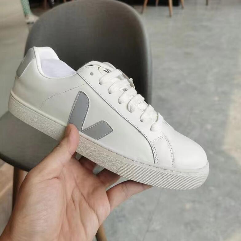 

Veja Shoes Womens Sneakers Shoes Men 'S Classic White Unisex Fashion Couples Vegetarianism Style Original Veja Campo Size 36-45 666, Black
