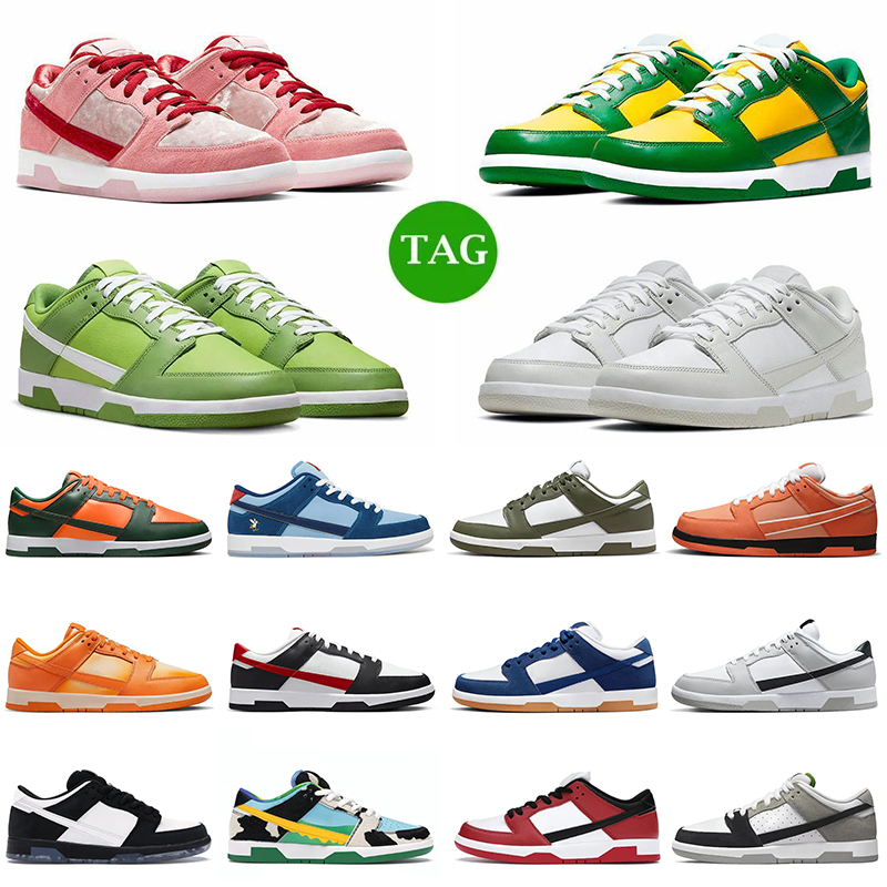 

Brazil Sb Running Shoes Shades of Green Valentine's Day Photon Dust White Black Panda Dunks Magma Orange Reverse Panda Easter Candy Size 36-45 Sport Sneakers
