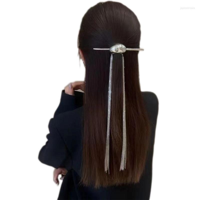 

Headpieces Geometric Long Tassel Chain Prom Hair Jewelry For Women Girls Hairpin DropShip