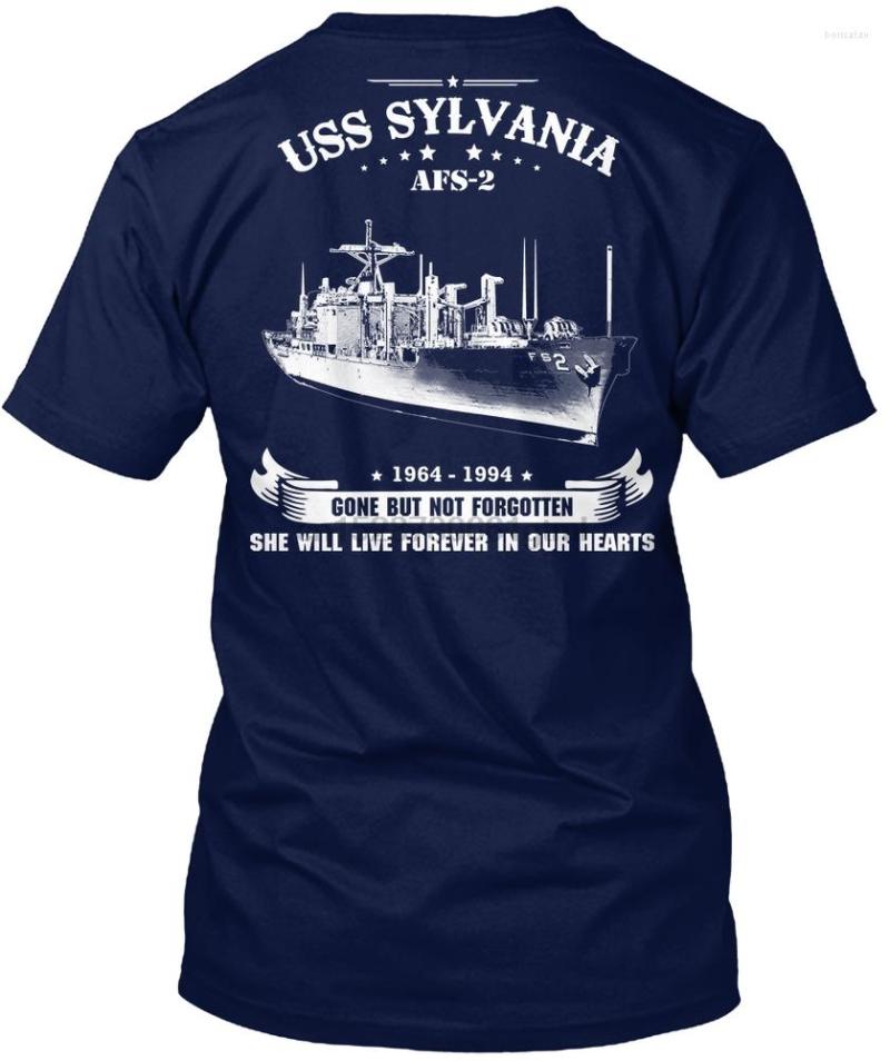 

Men' T Shirts Men Shirt USS Sylvania (AFS-2) Memories Women T-shirt, Men-darkpurple