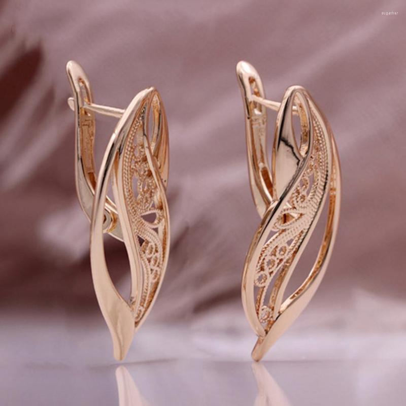 

Dangle Earrings 1 Pair Stylish Vintage Electroplating All Match Dress Up Ear Studs