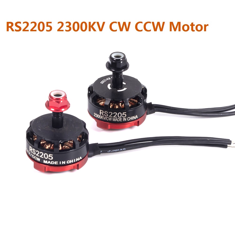 

RC RS2205 2205 2300KV CW CCW Brushless Motor Parts & Accessories for 2-6s 20A/30A/40A ESC 5045 propeller FPV RC QAV250 X210 Racing Drone Multicopter