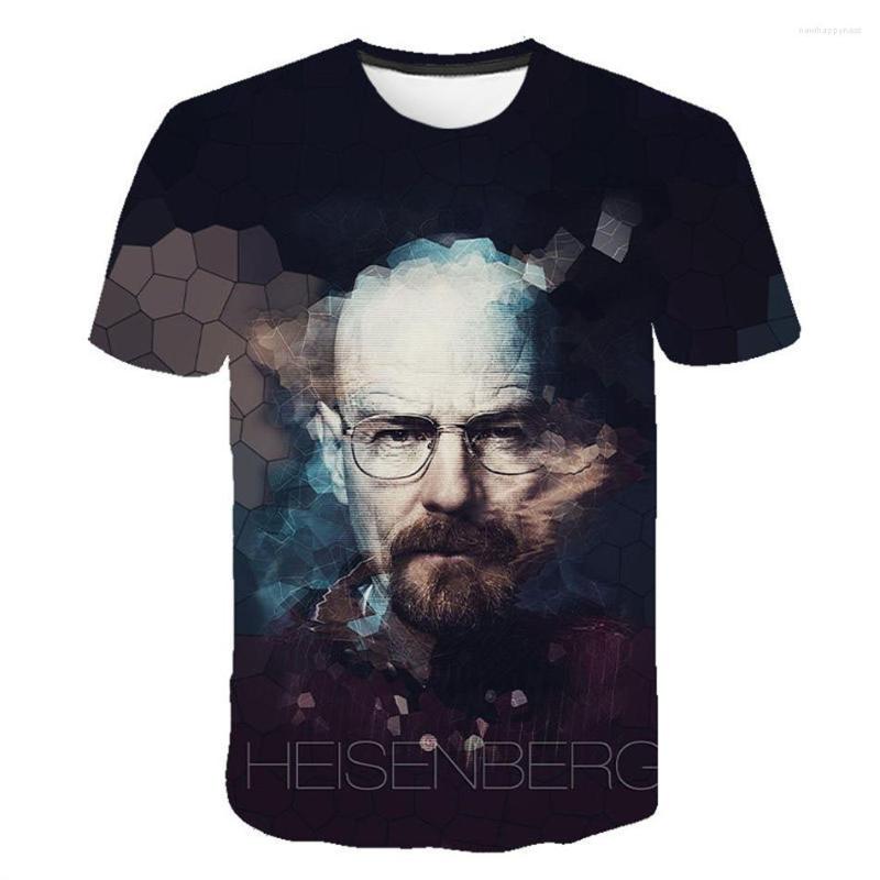

Men's T Shirts Fashion TV Series Breaking Bad 3D Printed T-shirt Men And Women Children Cool Short Sleeve Unisex, As picture show