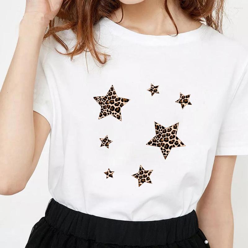 

Women' T Shirts Women 90s Fashion Short Sleeve Round Neck Spring Summer Clothes Graphic Tshirt Top Lady Print Female Tee White T-Shirt