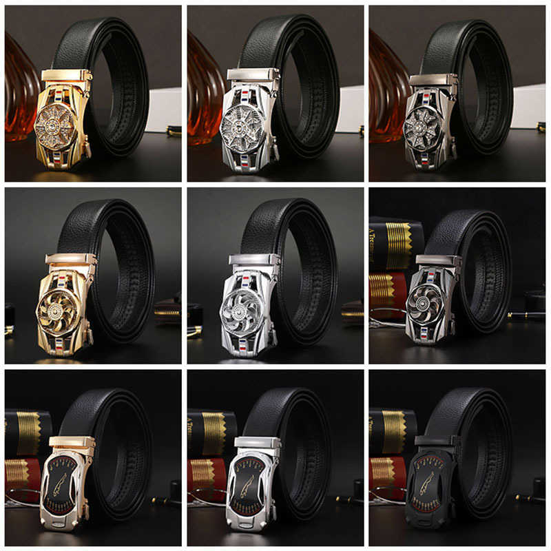 

Waist Chain Belts Buckles Men's Women's Men's belt is in a good turn, Black