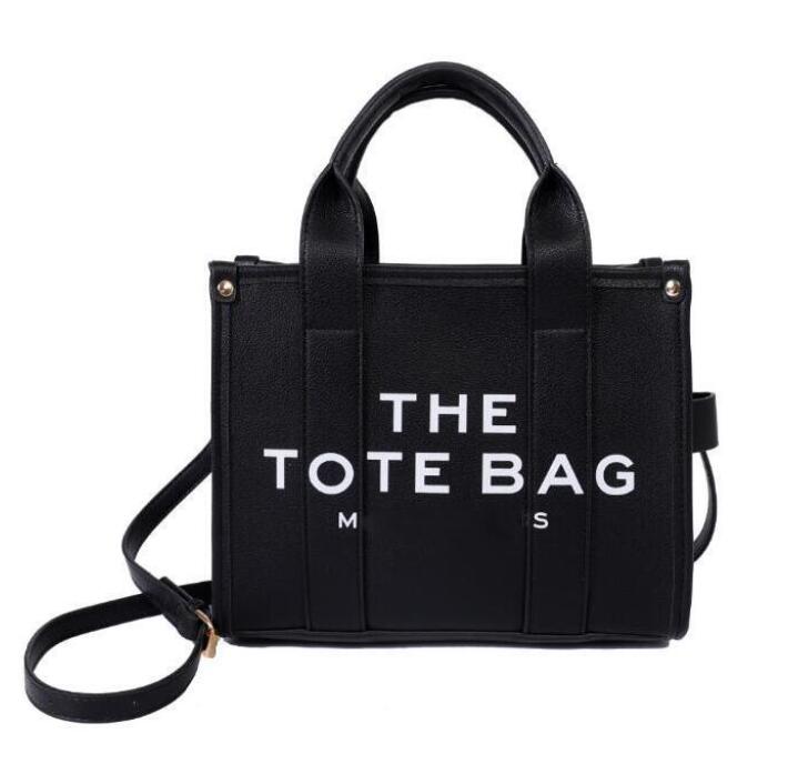 

New marc women TOTE BAG letter PU Leather bag diagonal handbag hand shopping bag