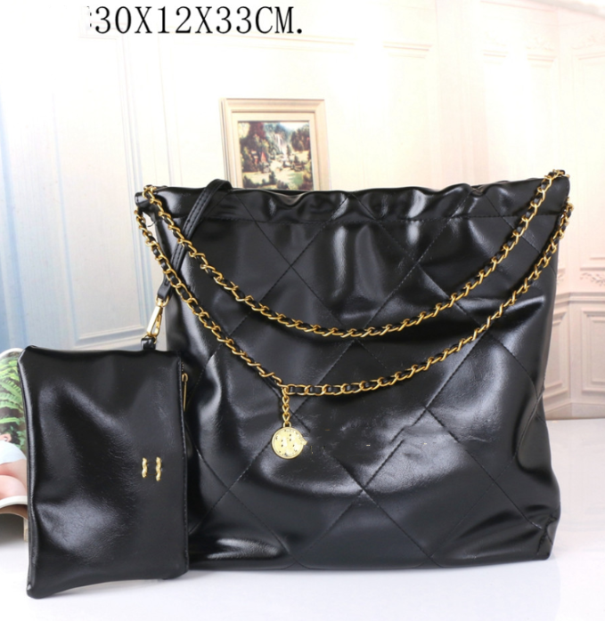 

Shopping Chain bags Totes Crossbody Luxury Designer Brand Bags Shoulder Handbags hobo Women Letter Purse Phone Wallet Metallic, 30*12*33cm