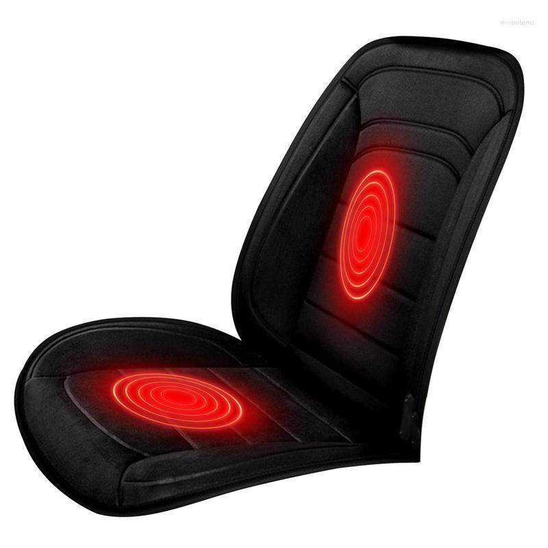 

Car Seat Covers 12V Heated Cover Universal Warm Cushion Auto Chair Protector Autumn Winter Interior Accessories