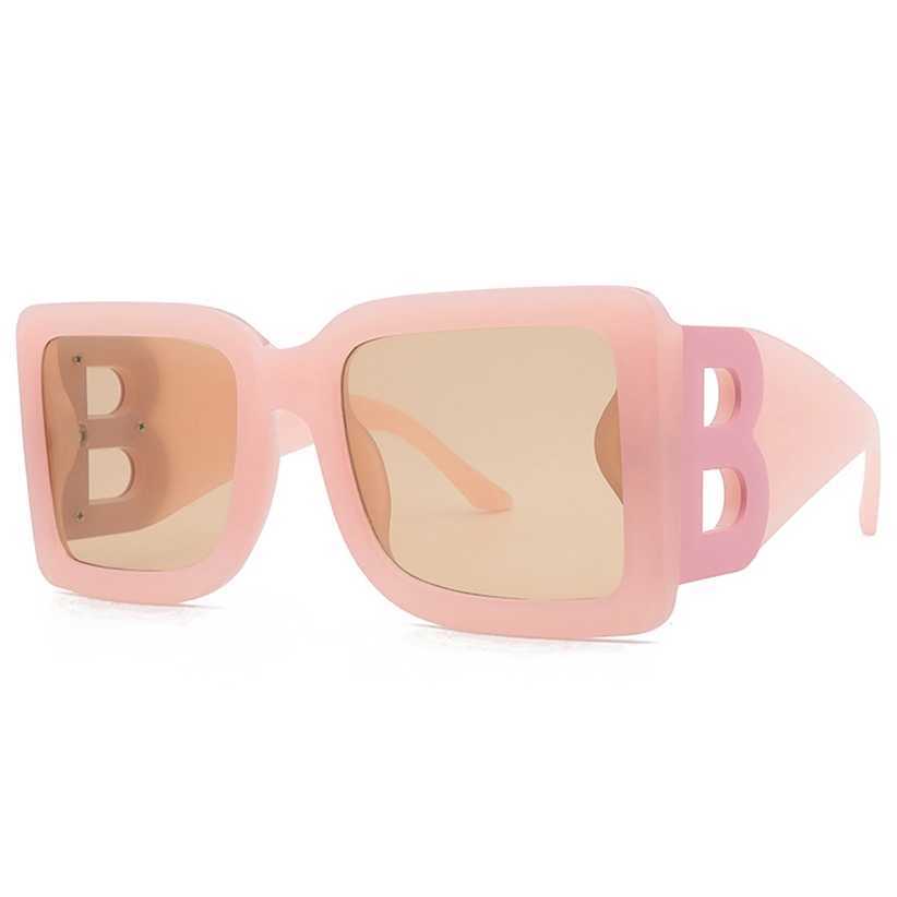 

Sunglasses 2023 new Ins fashion trend big box B letter lady Paris street
