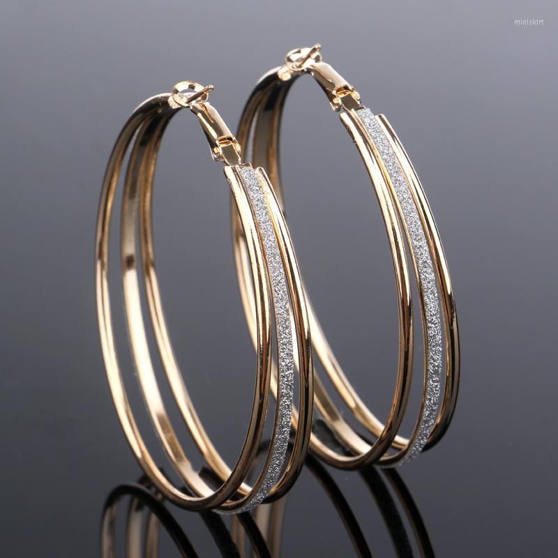 

Hoop Earrings 60mm Big Large Cirlce Hoops Brincos For Woman Lady