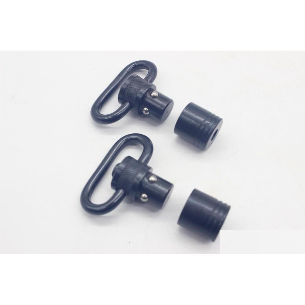 

Others Tactical Accessories 1 0 Push Button Quick Release Detachable Sling Swivel Mount Qd Loop Adapter For Gun Rifle S Drop Delivery Dhjnv, Black