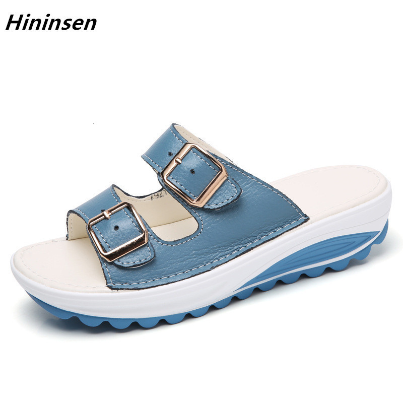 

Sandals 2023 Summer Women Wedge Premium Orthopedic Open Toe Vintage Anti slip Leather Casual Female Platform Retro Shoes 230313, Rosy red