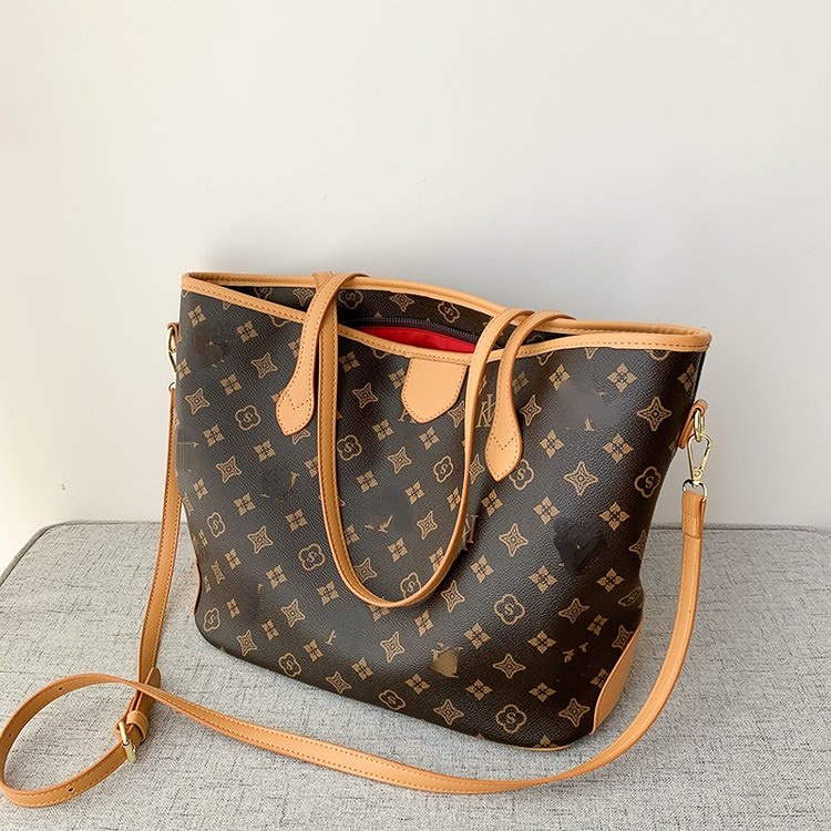

Large Capacity Totes New Handbag Women's Retro Commuter Minority All-Match American Internet Red Fashion, Aspic