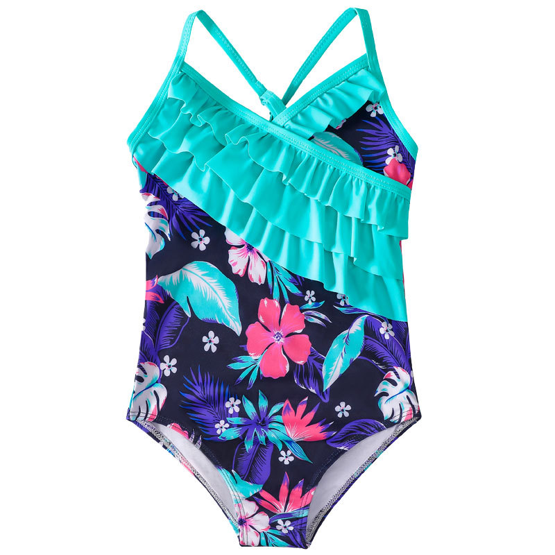 

Girls One Pieces Swimsuit Cute Swimwear Bathing Suits 6-12 Years swimwear for kids