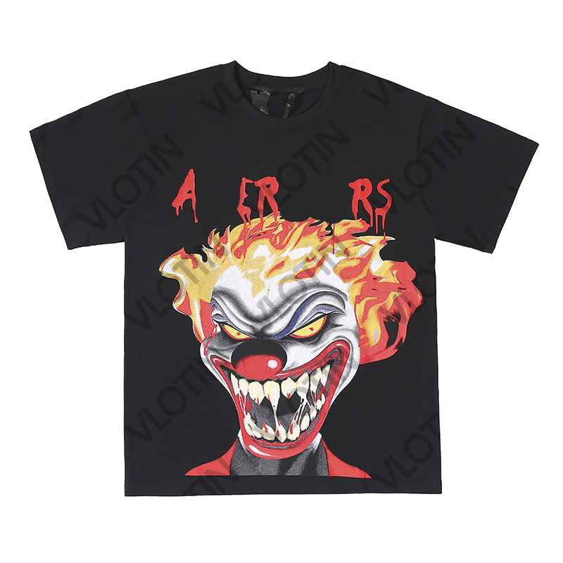 

2023 Summer Mens Women Designers T Shirts Loose Tees Fashion Brands Tops Man S Casual Vlo nes Shirt Luxurys Clothing Street Shorts Sleeve Clothes Tshirts, The same as original