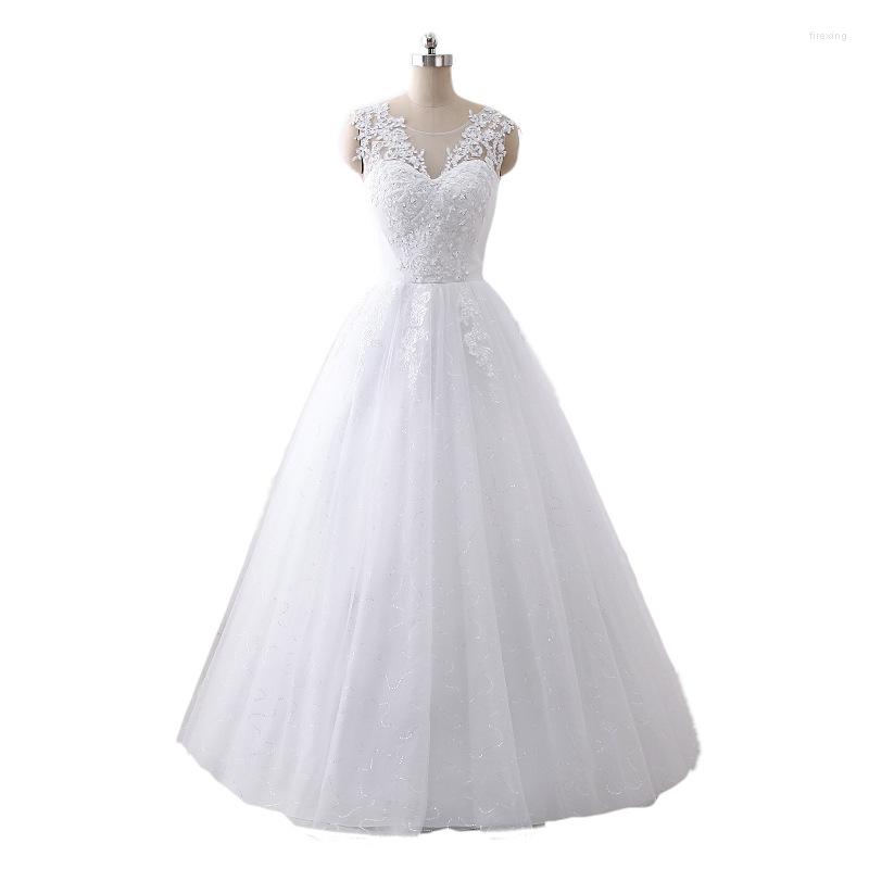 

Casual Dresses Wedding Dress For Women Spring/summer Fashion Bride Strapless Slim Party, White