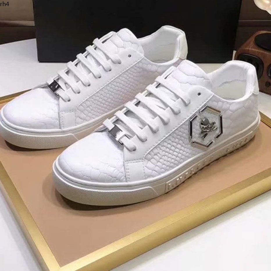 

2023 Luxury Mens Fashion White Platform Top Quality designer Genuine Leather Sneaker Flat Casual Shoes odM rh400000005