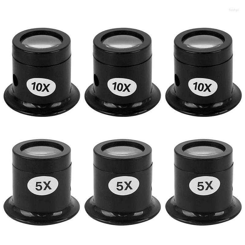 

Watch Repair Kits 6Pcs Eye Loupe Set 5X 10X Magnifier Watchmaker Magnifying Glass For Jewellery Electronic