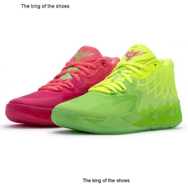 

2023 lamelo ball la melo basketball shoes 2022 new fashion mens mb 01 mb1 mlamelos rick and morty green red metallic gold yellow triple oDp, R01