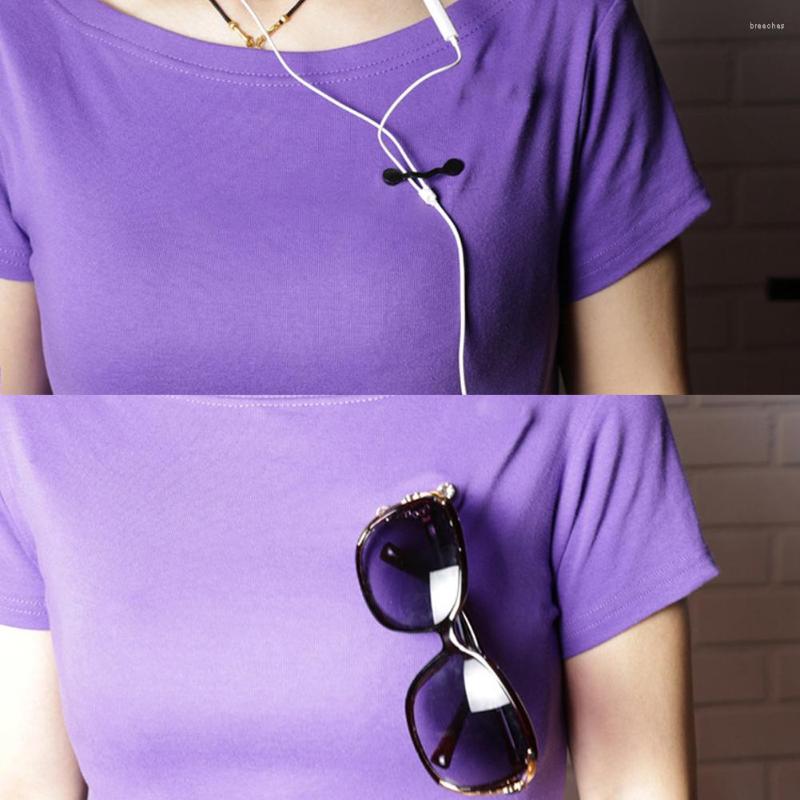 

Sunglasses Frames Magnetic Eyeglass Holder Hang Brooches Pin Bat Shape Magnet Glasses Headset Line Clips Multi-function Portable Clothes