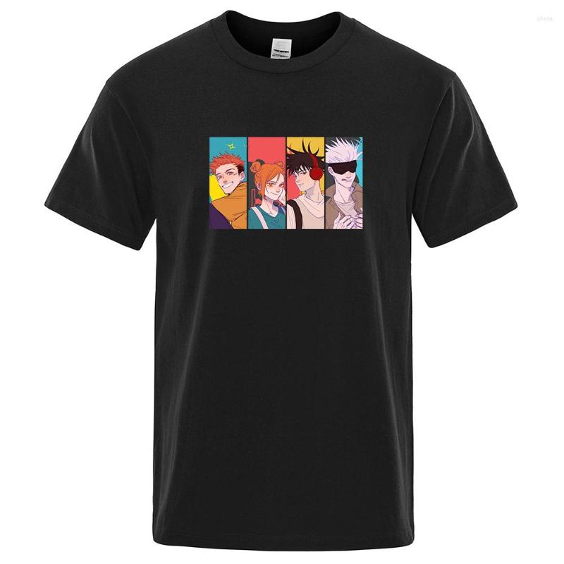 

Men' T Shirts Tops Man Gojo Satoru High-Quality Casual Sportswear Sport Oversized Shirt Hip Hop Outdoor Top For Men, Red