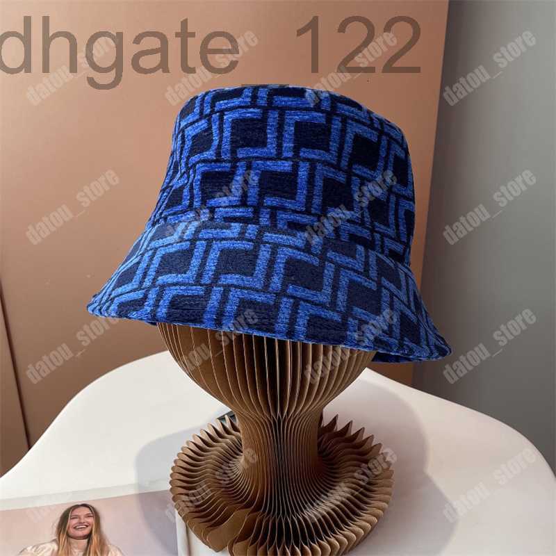 

Designers Bucket Hat Cap For Men Woman Fashion Baseball s Beanie Casquettes Fisherman Buckets Hats High Quality Bonnet Beanies Fitted QHMJ, Blue