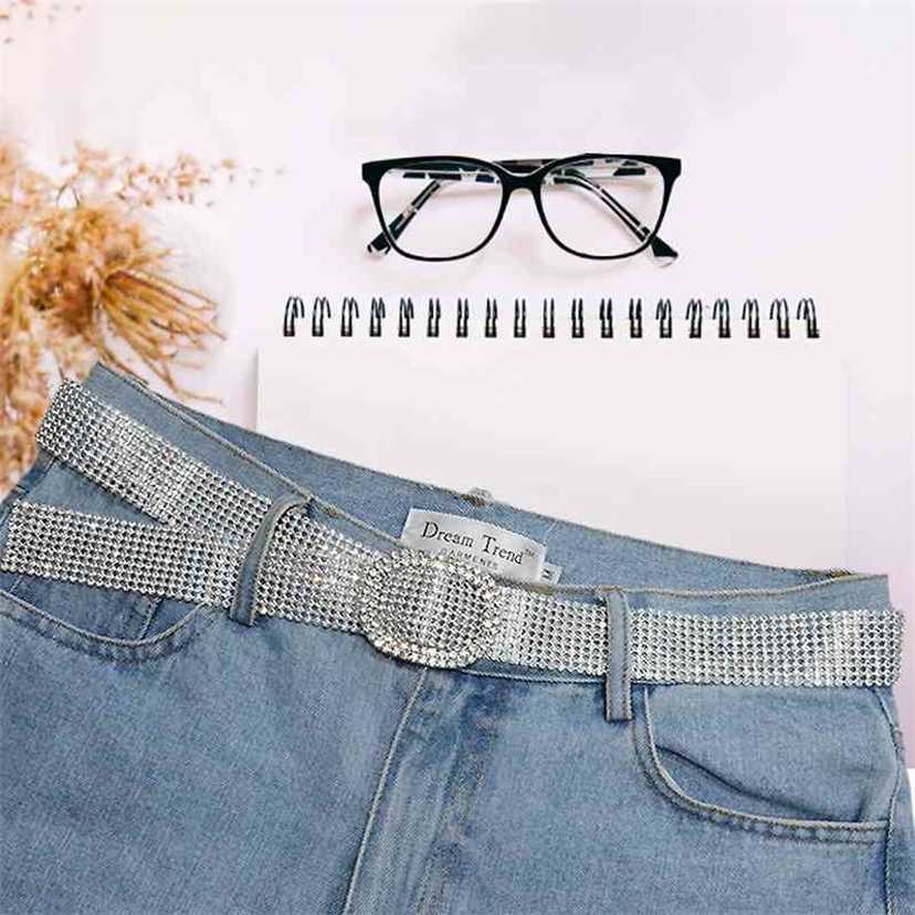 

Designer belts 2023 Women's shining belt women's fashion versatile all diamond PVC belt factory outlet